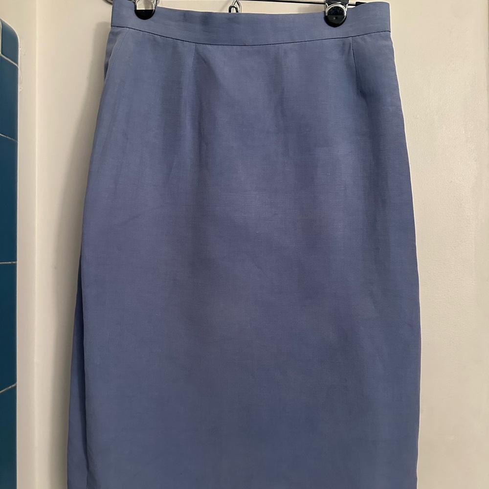 Elegant Blue Women's Skirt